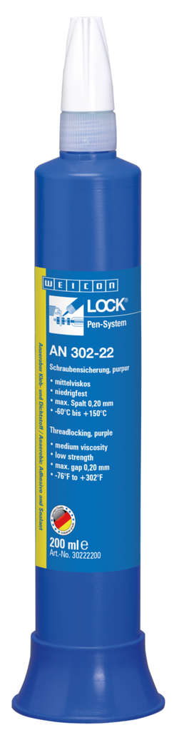 WEICONLOCK® AN 302-22 frenafiletti | bassa resistenza, media viscosità