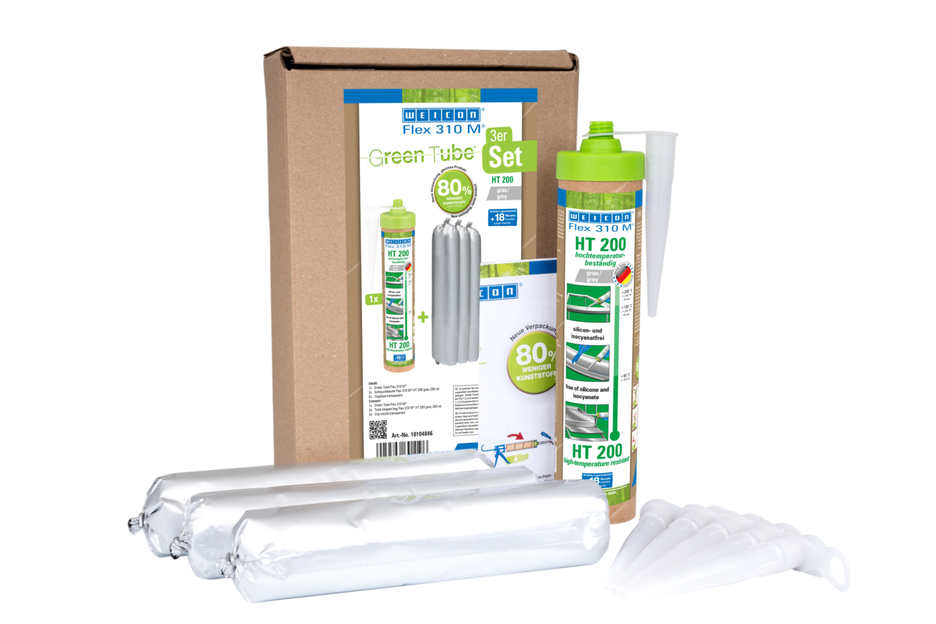 Flex 310 M® HT 200 MS Polimero | Adesivo e sigillante con elevata adesione iniziale - ideale per la verniciatura a polvere e resistente al calore fino a 200 °C