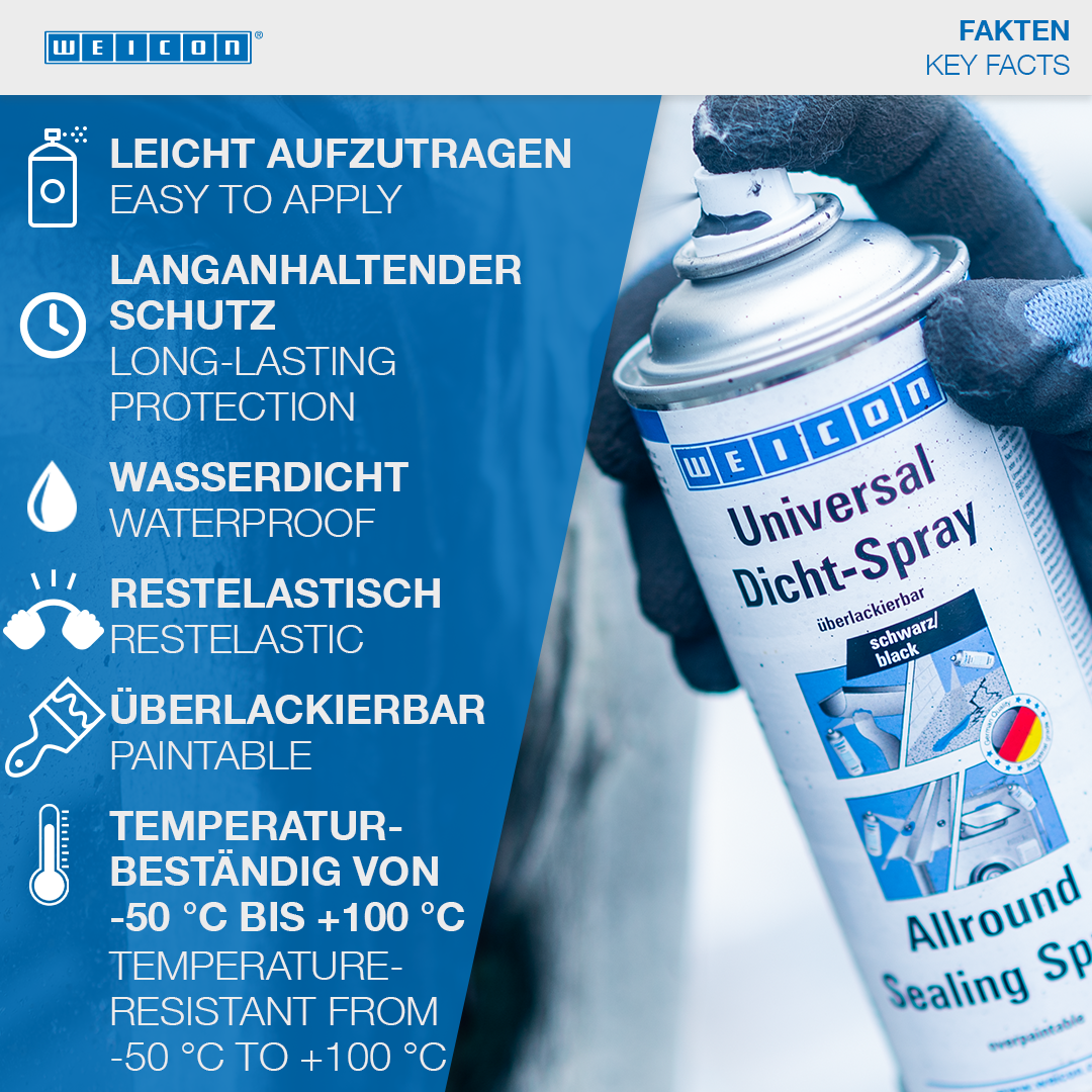 Spray Sigillante Universale | plastica spruzzabile per sigillare