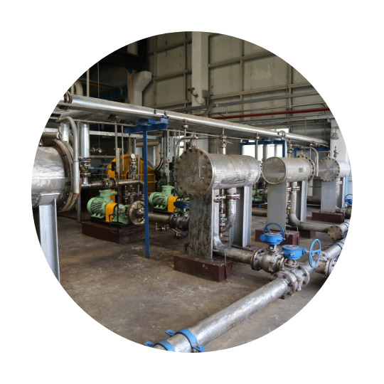 Centrale elettrica dall'interno