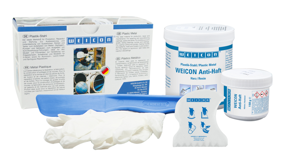 WEICON Anti-Stick | Sistema di resina epossidica spruzzabile per la protezione dall'usura con proprietà antiaderenti
