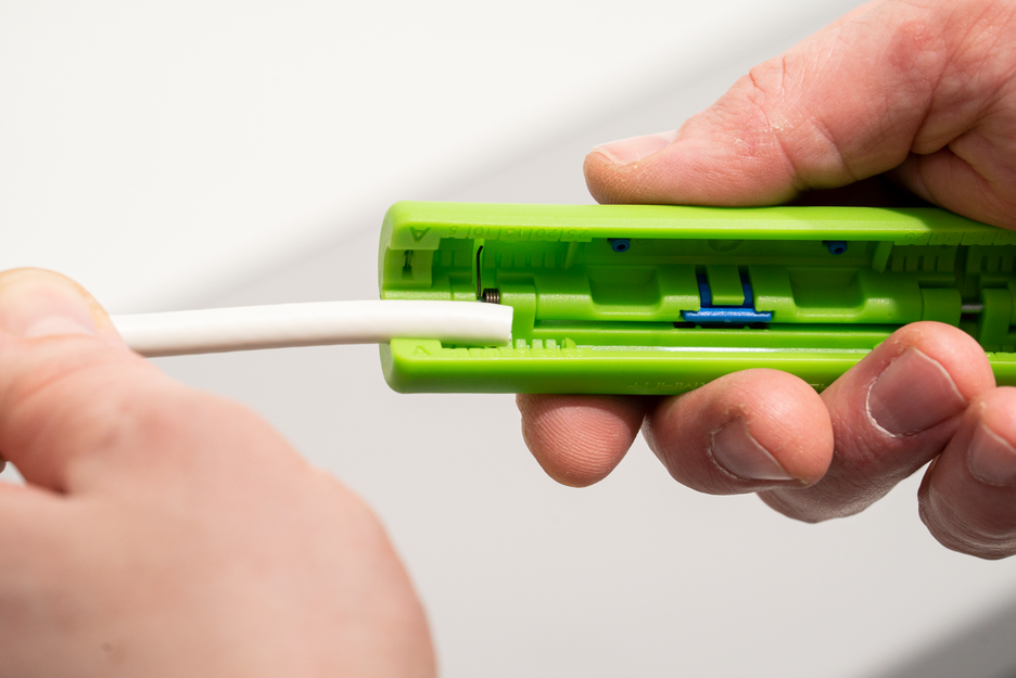 Starter-Set Pro Green Line | Set di spelatura composto da 4 pezzi per installazioni domestiche