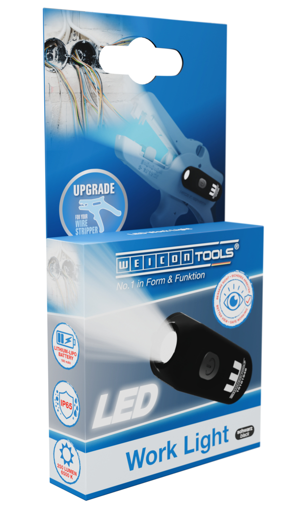 LED Work Light | Luce LED da applicare agli utensili WEICON TOOLS – Illuminazione precisa direttamente sul punto di lavoro