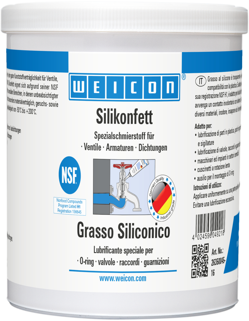 Grasso Siliconico | Grasso lubrificante alimentare