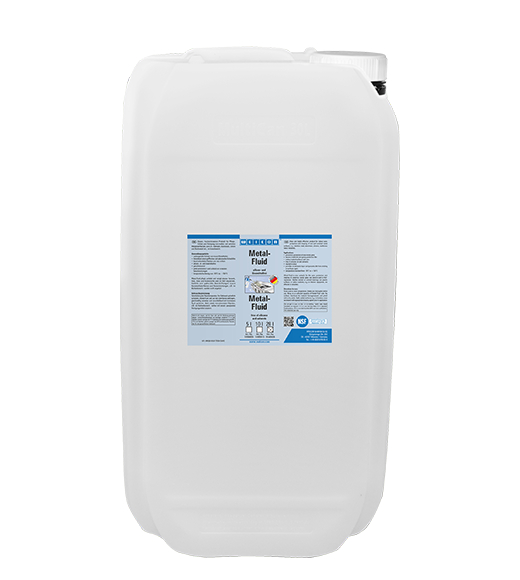 Metal-Fluid | Emulsione per la cura e la protezione dei metalli priva di solventi Metal-Fluid | Emulsione per la cura e la protezione dei metalli priva di solventi