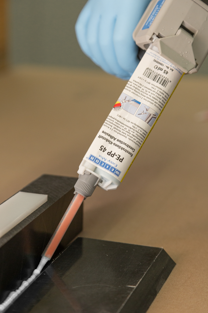 Easy-Mix PE-PP 45 colla strutturale a base di acrilato | adesivo da costruzione a base di acrilato di metile per plastiche speciali