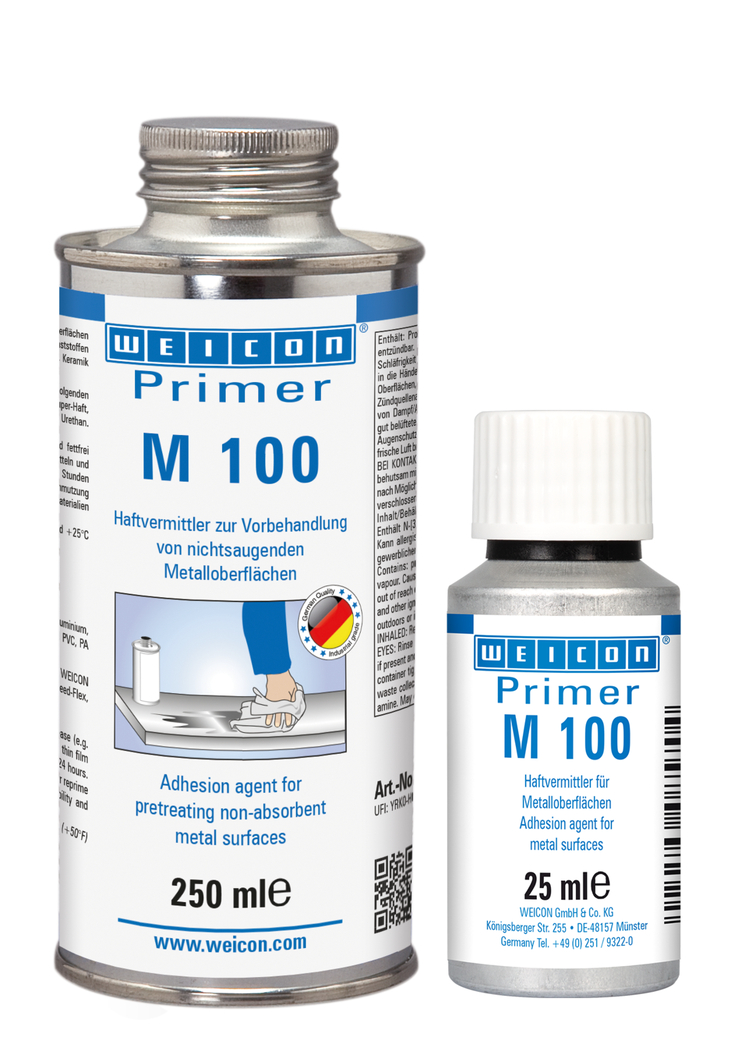 Primer M 100 | agente preparatore per superfici metalliche non assorbenti