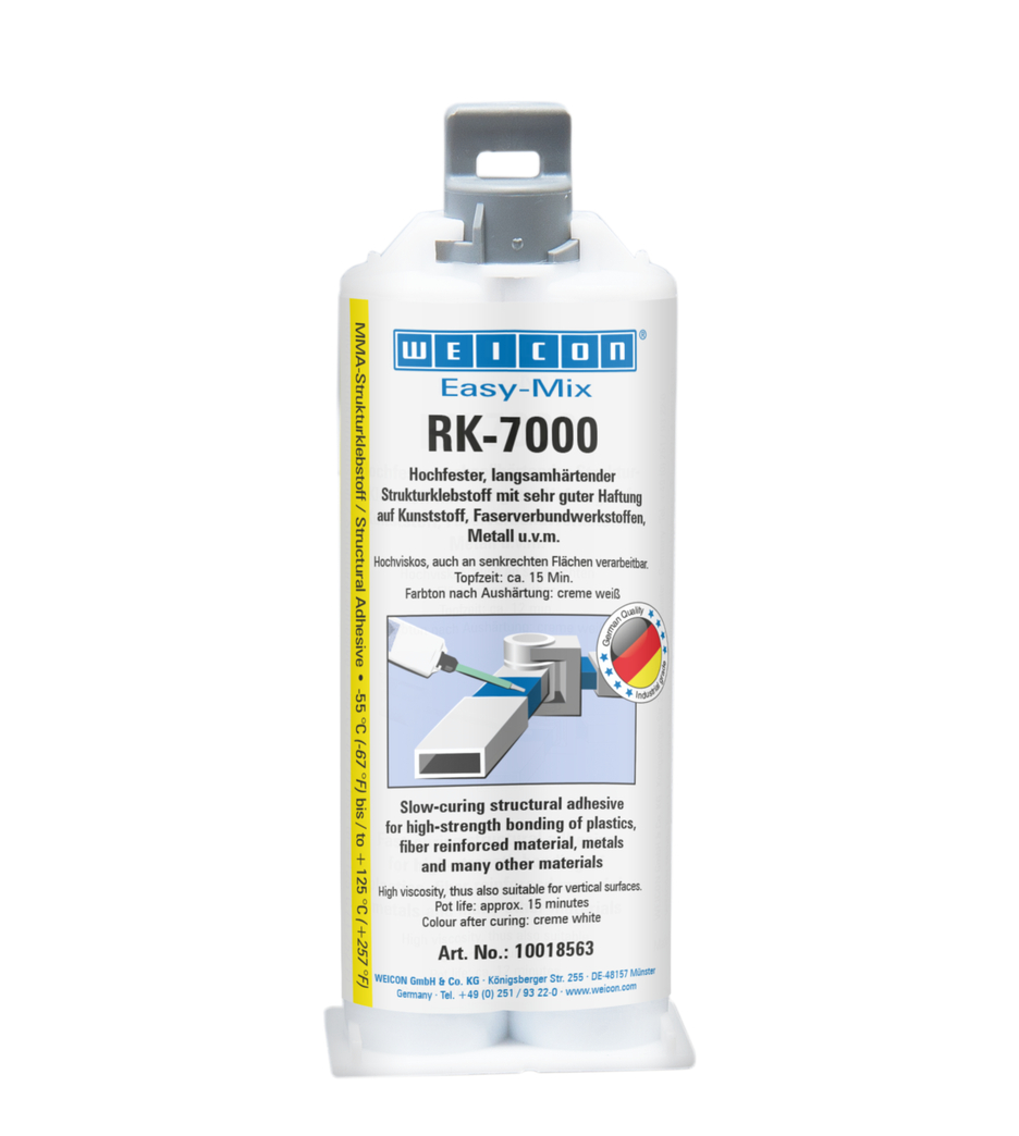 Easy-Mix RK-7000 colla strutturale a base di acrilato | Adesivo acrilico strutturale a lento indurimento